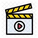 Clapper Board Video Icon
