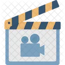 Cinematography Clapper Clapper Board Icon