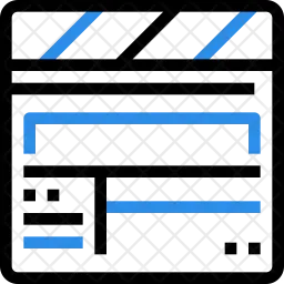 Clapperboard  Icon