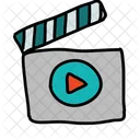 Play Clapperboard Movie Icon
