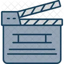 Clapperboard Movie Film Icon