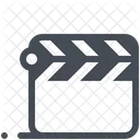 Clapperboard Cinema Play Icon