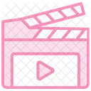 Clapperboard Film Media Icon