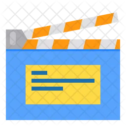 Clapperboard  Icon