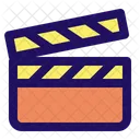 Clapperboard Action Direction Icon