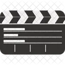 Clapperboard Movie Video Icon