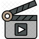 Clapperboard Cinema Clapper Icon