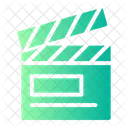 Clapperboard Movies Photographic Film Icon