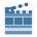 Movie Clapper Film Icon