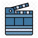 Movie Clapper Film Icon
