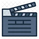 Clapperboard Videography Video Icon