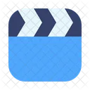 Clapperboard-dumb slate  Icon