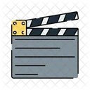 Clapperboard Movie Clapper Icon