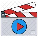 Clapperboard Movie Clapper Icon