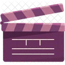 Clapperboard Movie Clapper Icon