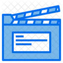 Clapperboard  Icon