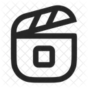 Clapperboard Stop Icon