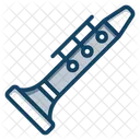 Woodwind Instrument Clarinet Basson Icon