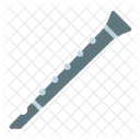 Clarinete Oboe Instrumento Icono