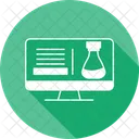 Clase De Ciencias Icono De Aprendizaje Permanente Laboratorio Icon