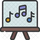 Musica Clase Elearning Icono