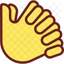 Clasped hands  Icon