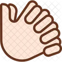 Clasped hands  Icon