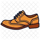 Classic Brown Brogues Shoes  Icon