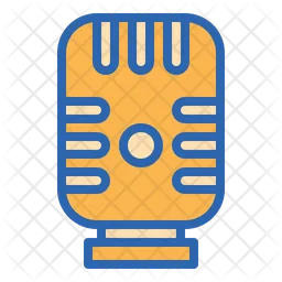 Classic Microphone  Icon