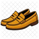 Footwear Icon Flat Style 아이콘