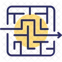 Challenge Maze Puzzle Icon