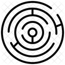 Classical Maze Maze Labyrinth Icon