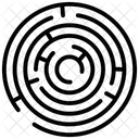 Classical Maze Maze Labyrinth Icon