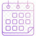 Calendario Classico Ícone