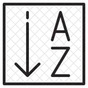 Classificação alfabética  Ícone