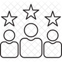 Classificacao Da Equipe Feedback Da Equipe Comunidade Ícone