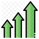Classificar Aumentar Crescer Ícone