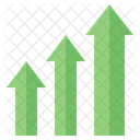 Classificar Aumentar Crescer Ícone