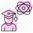 Classroom Genius Color Shadow Thinline Icon Icon