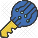Clave cibernética  Icono