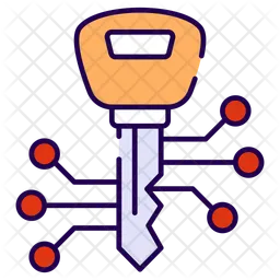Llave de acceso  Icono