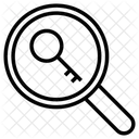Clave De Busqueda Clave De Busqueda Clave De Acceso Icono
