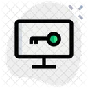 Llave de computadora  Icon