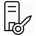 Llave De La Oficina Icono