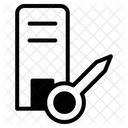 Llave De La Oficina Icono