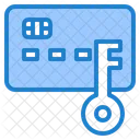 Clave De Tarjeta De Credito Clave De Seguridad De Tarjeta Tarjeta De Credito Icono