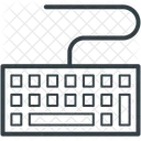 Clavier Ordinateur Materiel Icône