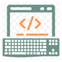 Clavier Code Programme Icône