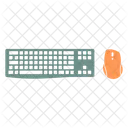 Clavier et souris  Icône