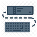 Clavier Projecteur Ecran Icône